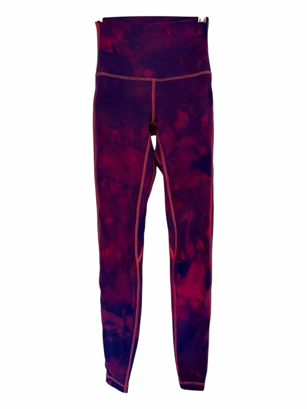 lululemon Custom Tie-Dye Leggings in Pink and Purple